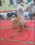 بالفيديو...ثعبان ضخم يقتحم مسجدا في الهند ويفزع المصلين